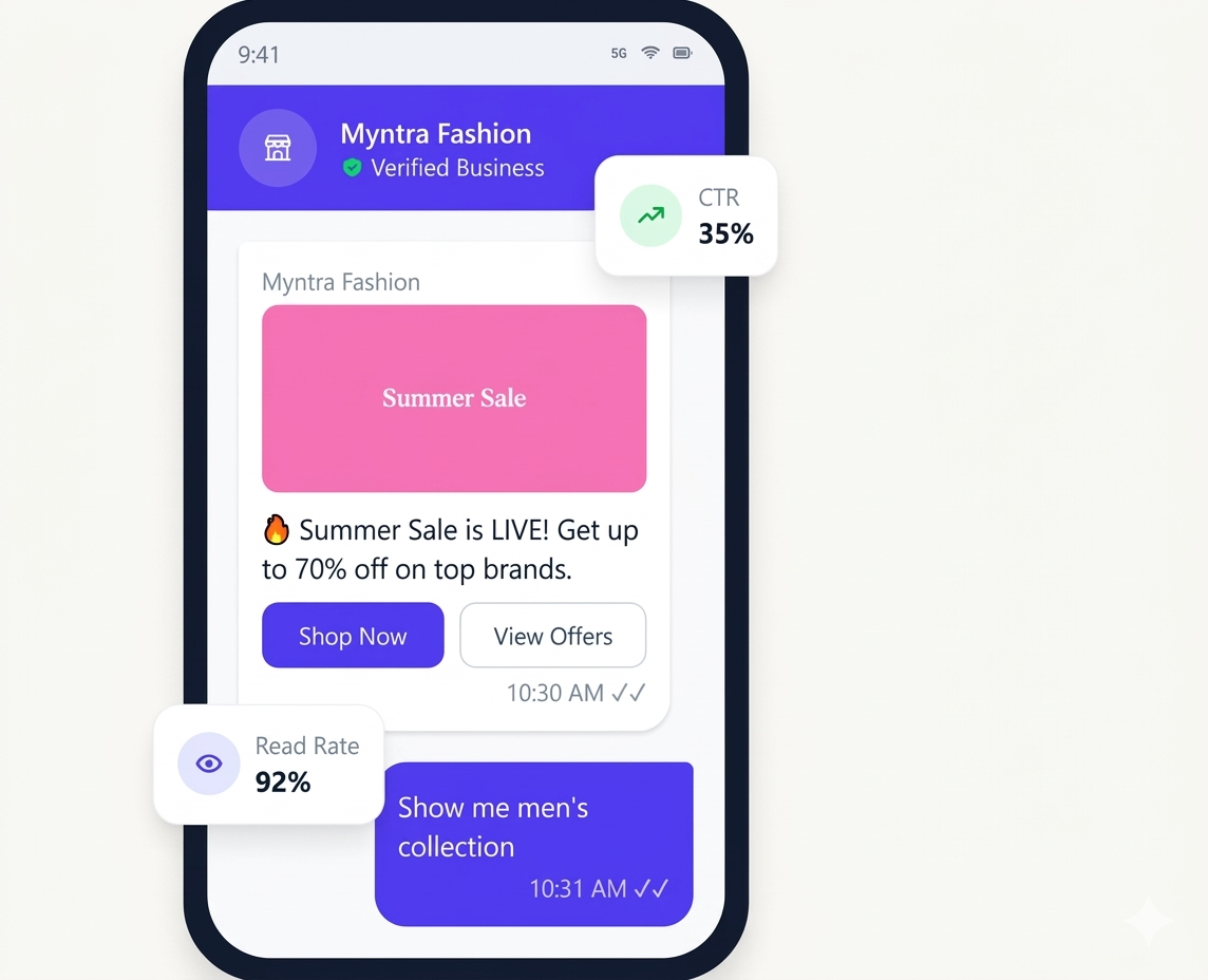 SMM IVR RCS services in Hubli digital communication solution