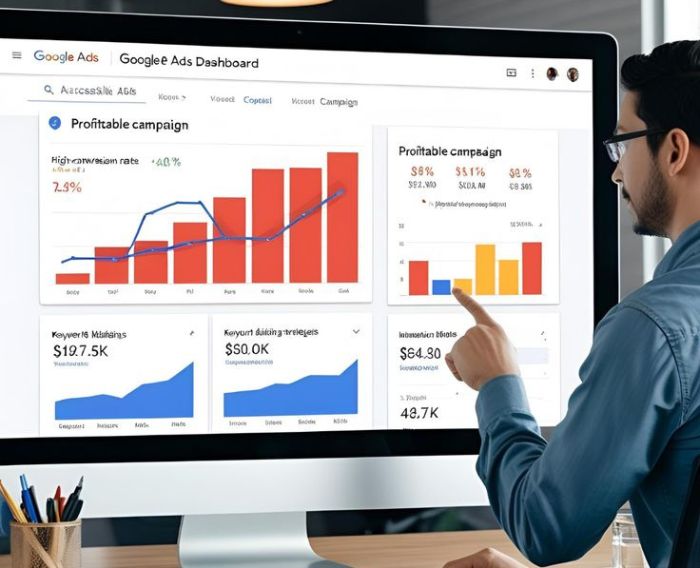 Google Ads management services Hubli PPC campaign dashboar